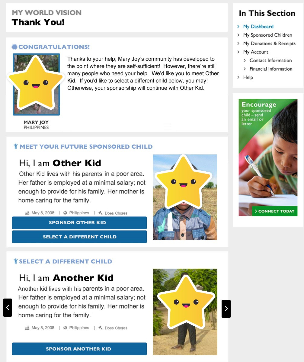 A screenshot of the interactive abilities for the digital experience of a project Jenn worked on is shown.